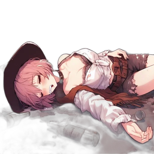 weapon, sword, staff, jacket transparent PNG cut-out