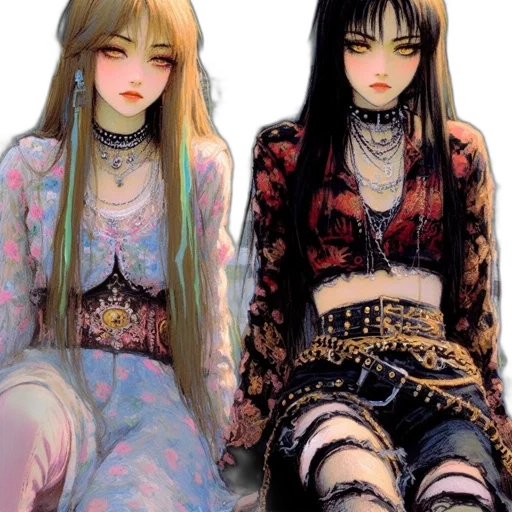 jewelry, fantasy art, concept art, cyberpunk transparent PNG cut-out