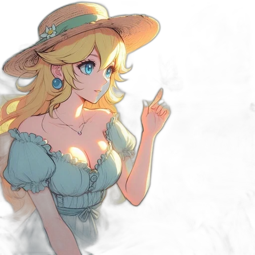 dress, hat, crown, weapon transparent PNG cut-out
