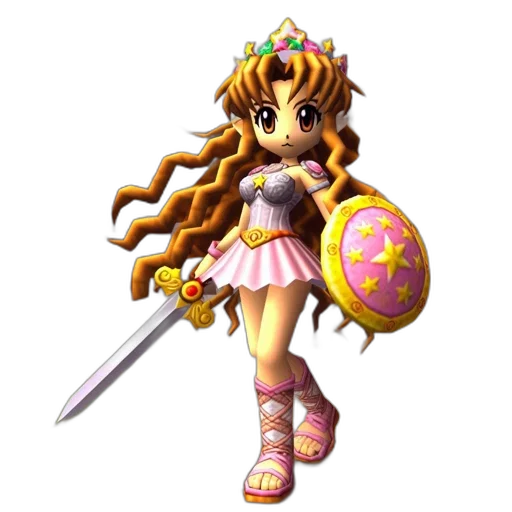 weapon, staff, sword, crown transparent PNG cut-out