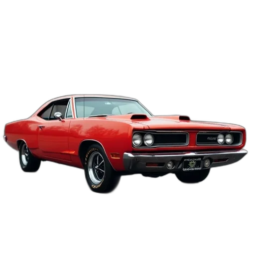 car, photorealistic, 1970, plymouth transparent PNG cut-out