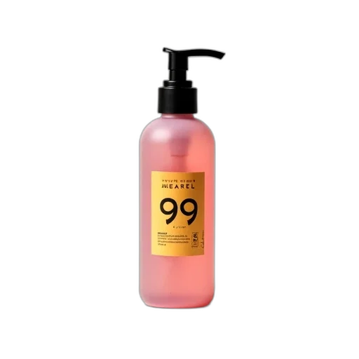 bottle, pink, liquid, black transparent PNG cut-out