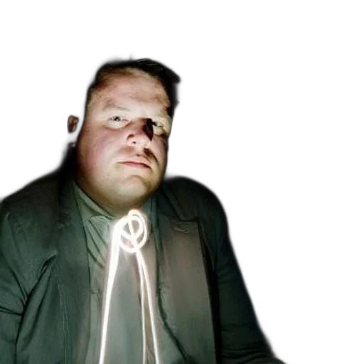 staff, face, jacket, creature transparent PNG cut-out