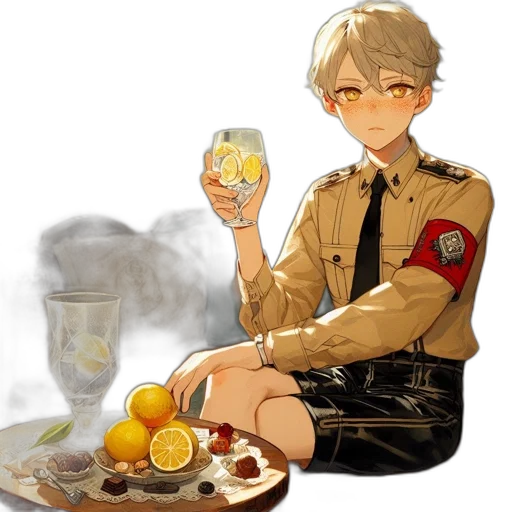 food, pixel art, concept art, anime transparent PNG cut-out