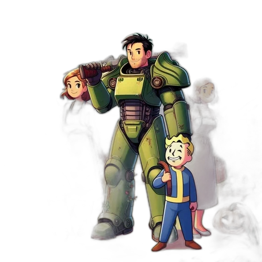 robot, weapon, concept art, comic book art transparent PNG cut-out