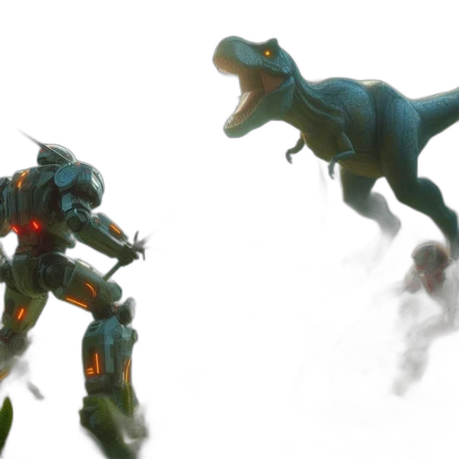 concept art, 3d render, fantasy art, rex transparent PNG cut-out