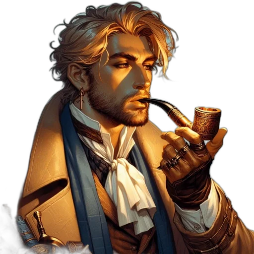 face, staff, concept art, fantasy art transparent PNG cut-out