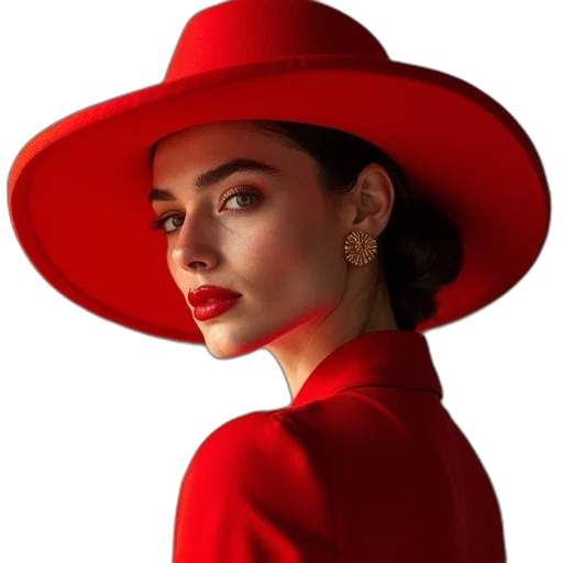 hat, jewelry, crown, face transparent PNG cut-out