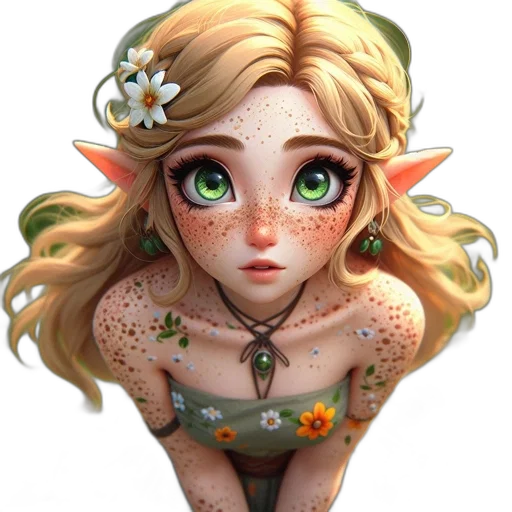 face, dress, creature, jewelry transparent PNG cut-out