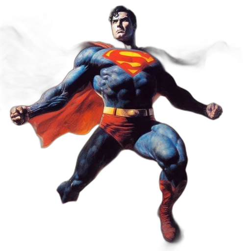 comic book art, concept art, photorealistic, 3d render transparent PNG cut-out