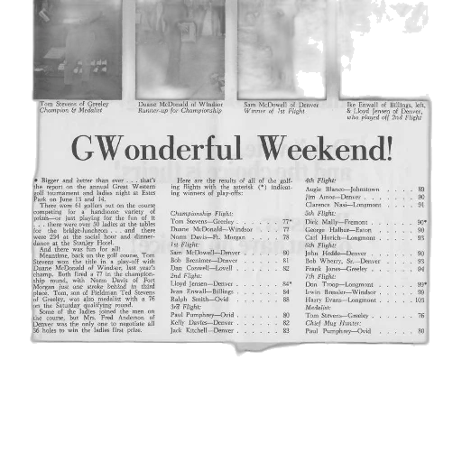 page, newspaper, headline, gwonderful transparent PNG cut-out