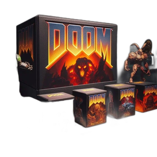 concept art, exhibition, displays, doom transparent PNG cut-out