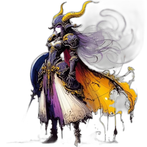 dragon, staff, sword, mask transparent PNG cut-out