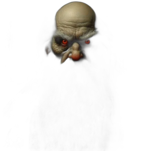 mask, face, creature, staff transparent PNG cut-out