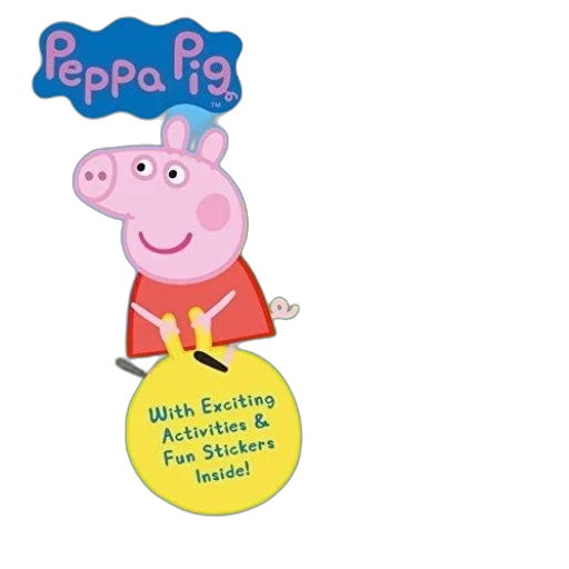image, promotional, graphic, peppa transparent PNG cut-out