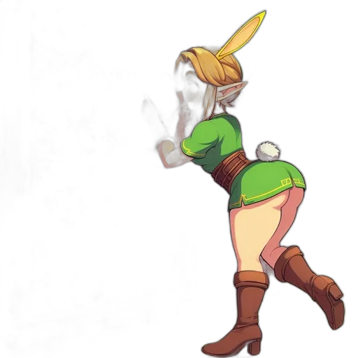 staff, weapon, dress, hat transparent PNG cut-out