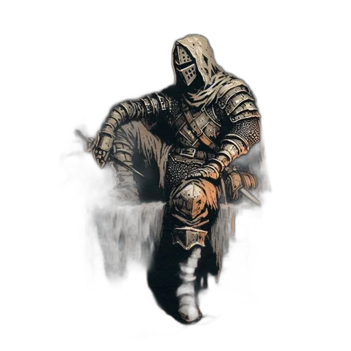 mask, creature, jacket, weapon transparent PNG cut-out