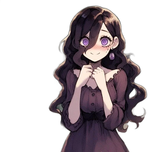 dress, mask, face, staff transparent PNG cut-out
