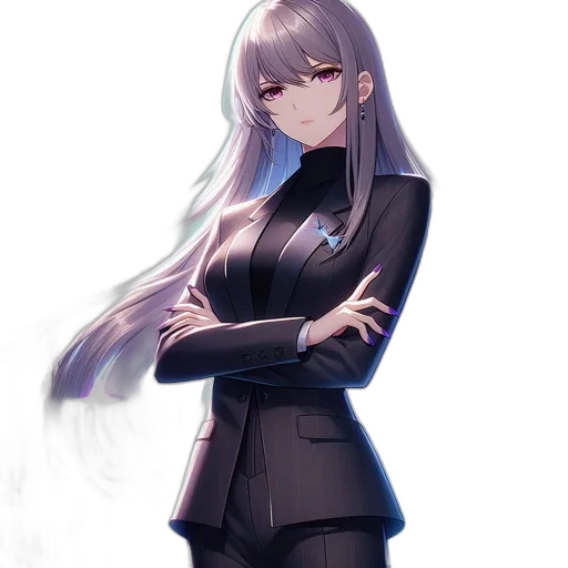 staff, jacket, dress, weapon transparent PNG cut-out