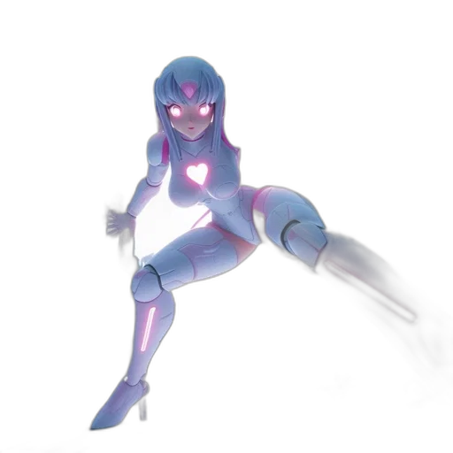 robot, weapon, sword, staff transparent PNG cut-out