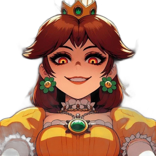 crown, jewelry, face, staff transparent PNG cut-out