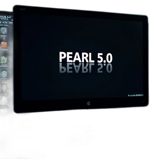 3d render, close-up, computer, monitor transparent PNG cut-out