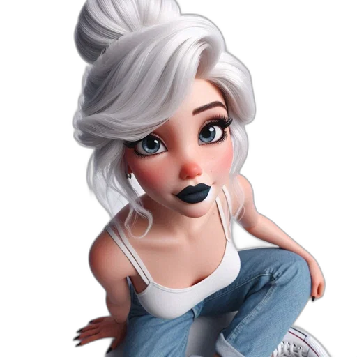cartoon, 3d render, concept art, fantasy art transparent PNG cut-out