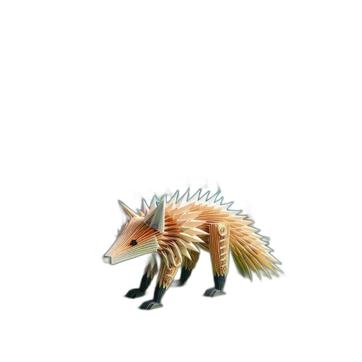 creature, dragon, animal, hair transparent PNG cut-out