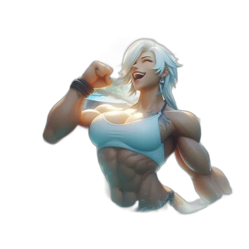 weapon, face, robot, staff transparent PNG cut-out