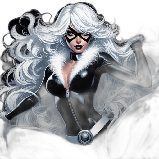 comic book art, concept art, fantasy art, cartoon transparent PNG cut-out