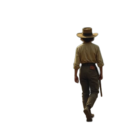 hat, staff, weapon, animal transparent PNG cut-out