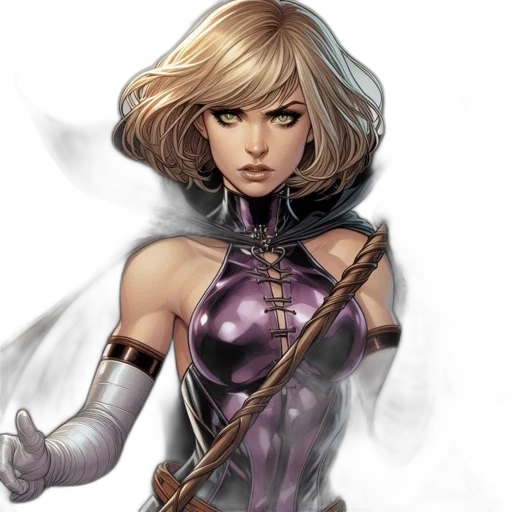 staff, comic book art, fantasy art, concept art transparent PNG cut-out