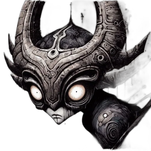 mask, face, dragon, creature transparent PNG cut-out