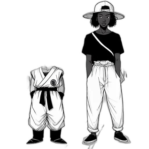 staff, hat, mask, jacket transparent PNG cut-out