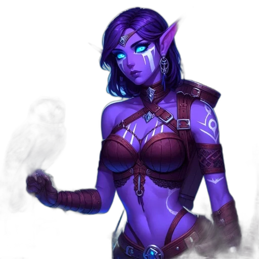 staff, fantasy art, concept art, cyberpunk transparent PNG cut-out