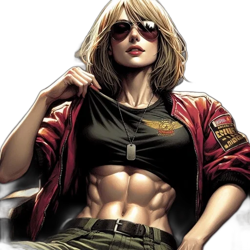comic book art, concept art, photorealistic, cyberpunk transparent PNG cut-out