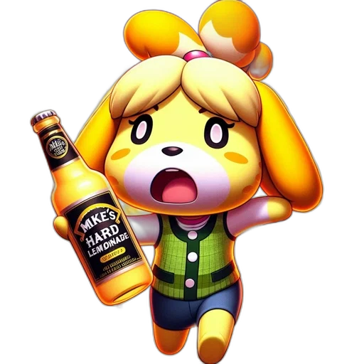 bottle, pixel art, 3d render, concept art transparent PNG cut-out