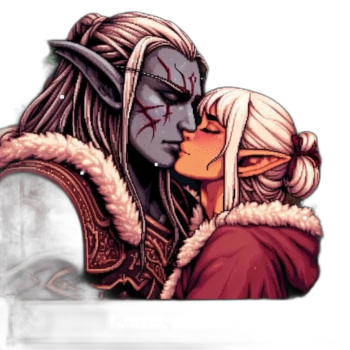 fantasy art, concept art, comic book art, pixel art transparent PNG cut-out