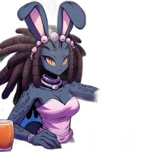 concept art, pixel art, cyberpunk, cartoon transparent PNG cut-out