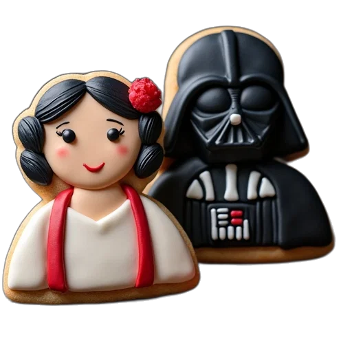 photorealistic, darth, vader, princess transparent PNG cut-out