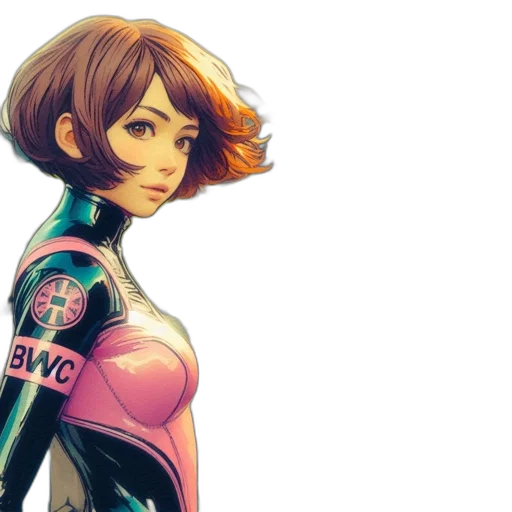 robot, jacket, concept art, comic book art transparent PNG cut-out