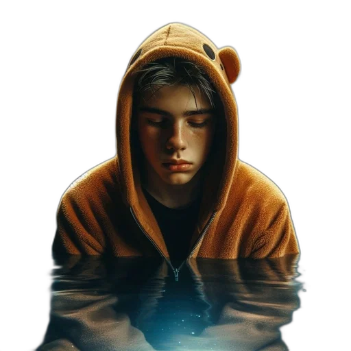 jacket, creature, mask, face transparent PNG cut-out