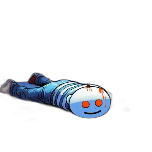 robot, weapon, staff, creature transparent PNG cut-out