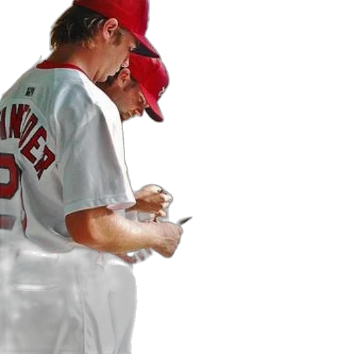 two, baseball, players, sign transparent PNG cut-out