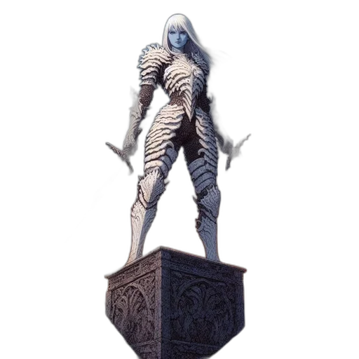 sword, robot, staff, creature transparent PNG cut-out