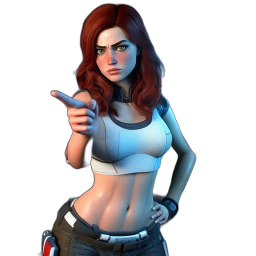 staff, jacket, concept art, 3d render transparent PNG cut-out