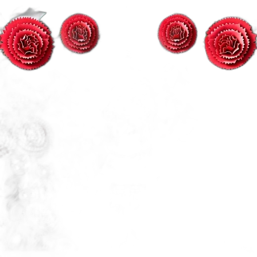 jewelry, flower, staff, 3d render transparent PNG cut-out