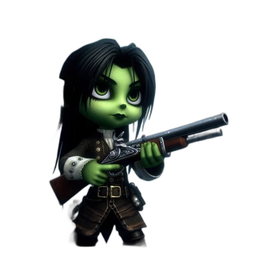 weapon, staff, 3d render, concept art transparent PNG cut-out