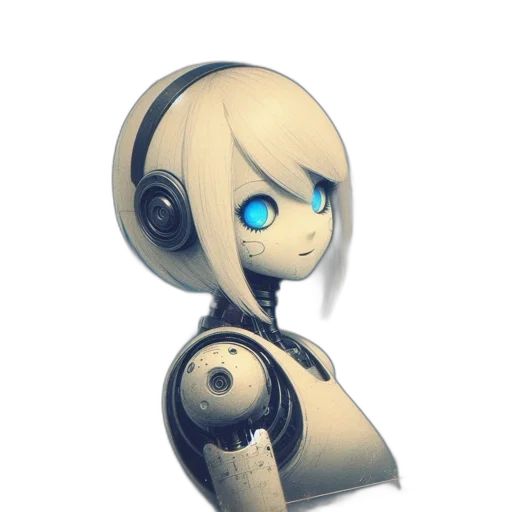robot, face, staff, mask transparent PNG cut-out