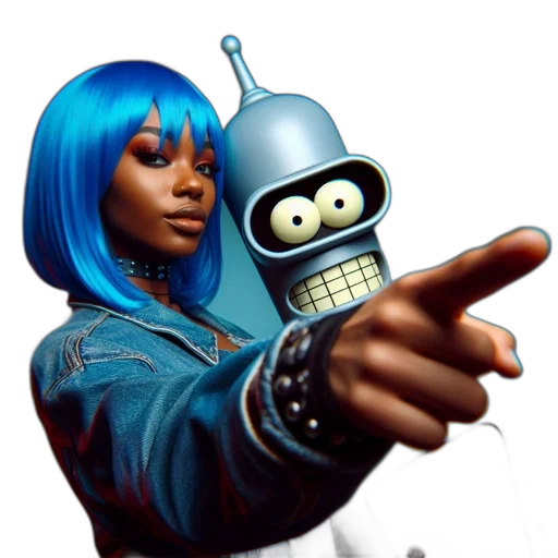 robot, weapon, staff, concept art transparent PNG cut-out